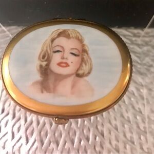 Vintage Limoges, Limited Edition, Marilyn Monroe Portrait Trinket Box